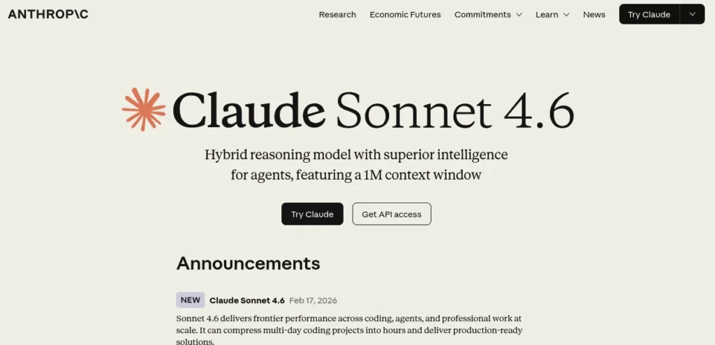 Claude Sonnet AI writing tool generating natural long form content with high readability and coherence for AI SEO