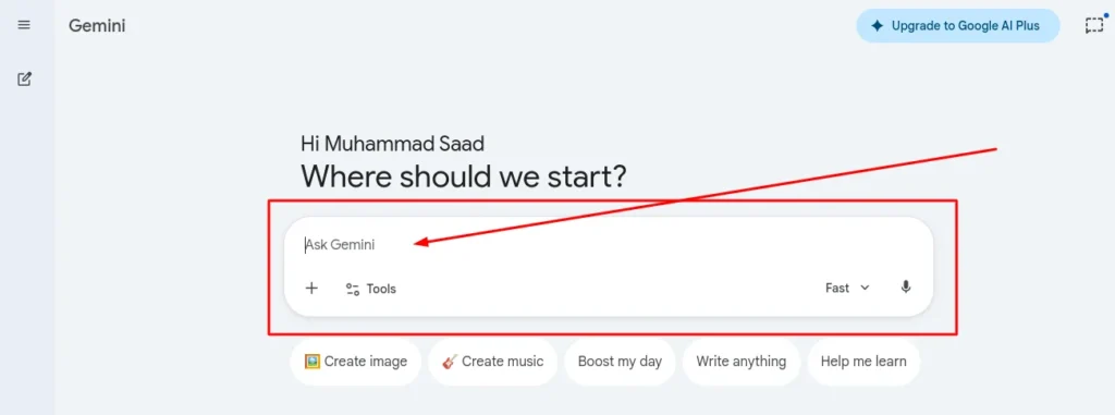Google Gemini interface integrated with Google Docs showing real-time AI assistance for college students using Google Workspace