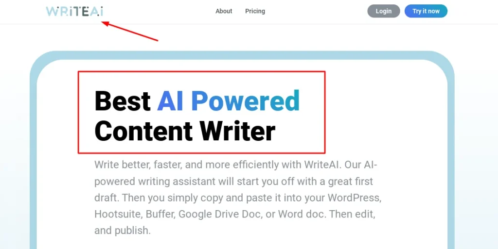 WriteAI interface showing a 20000 word research paper being generated section by section with verifiable APA citations for college academic writing