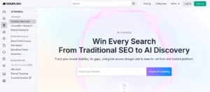 Semrush AI Visibility Toolkit Best for Existing Semrush Users Semrush AI Visibility Toolkit Best for Existing Semrush Users