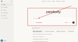Perplexity AI Academic Research Tool Showing Cited Sources for College Student Research