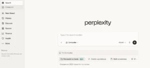 Perplexity AI Research Dashboard with Source Citations Perplexity AI Research Dashboard with Source Citations