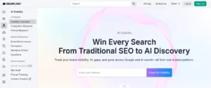 Semrush AI Toolkit Dashboard Overview Semrush AI Toolkit Dashboard Overview