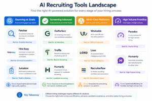 10 Best AI Recruiting Tools Organized by Use Case
