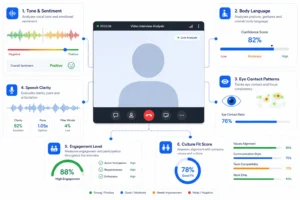 AI Video Interview Assessment Metrics and Measurements