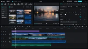 CapCut Desktop Professional Video Editing Interface CapCut Desktop Professional Video Editing Interface